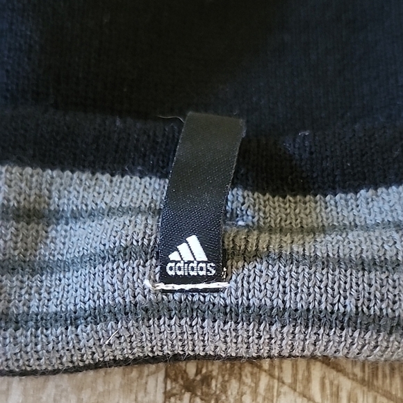 Adidas Black and Gray Beanie - Picture 2 of 6